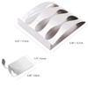 Stainless Steel Toothbrush Holder 3 Holes, Razor Holder 1 Holes