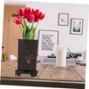 BESPORTBLE 1set Orchid Pot with Tray Elegant Indoor Flower Planter