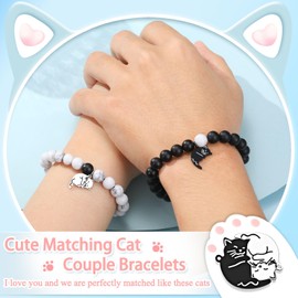 UNGENT THEM Gifts for Boyfriend from Girlfriend, Anniversary Birthday Cute Christmas Presents I Love You Sweetest Valentines Day Gifts for Him Boyfriend BF Bracelet