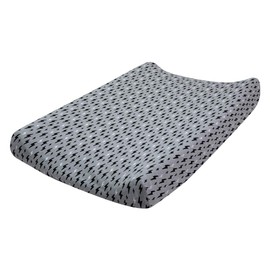 JYOKO KIDS Changing Mat, Mini Cot and Duvet, Waterproof Cotton/Mattress Protector (70 x 50 cm, Black Rayo)