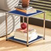 Modern 15‘’ Nightstand Durable, Sturdy, for Bedroom & Living Room,