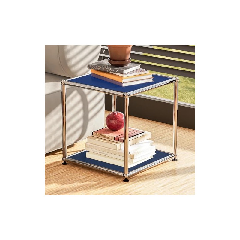 Modern 15‘’ Nightstand Durable, Sturdy, for Bedroom & Living Room,