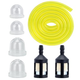 Hipa 530069216 Fuel Line Hose for Poulan St-ihl Echo Craftsman Husqvrna Homelite String Trimmer Weedeater Leaf Blower Engine Parts Replaces Zama ZF-1 Ryobi Fuel Filter WALBR Primer Bulb 188-12 188-13