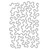 Stipple Design Quilting Stencil