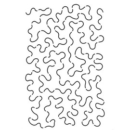 Stipple Design Quilting Stencil