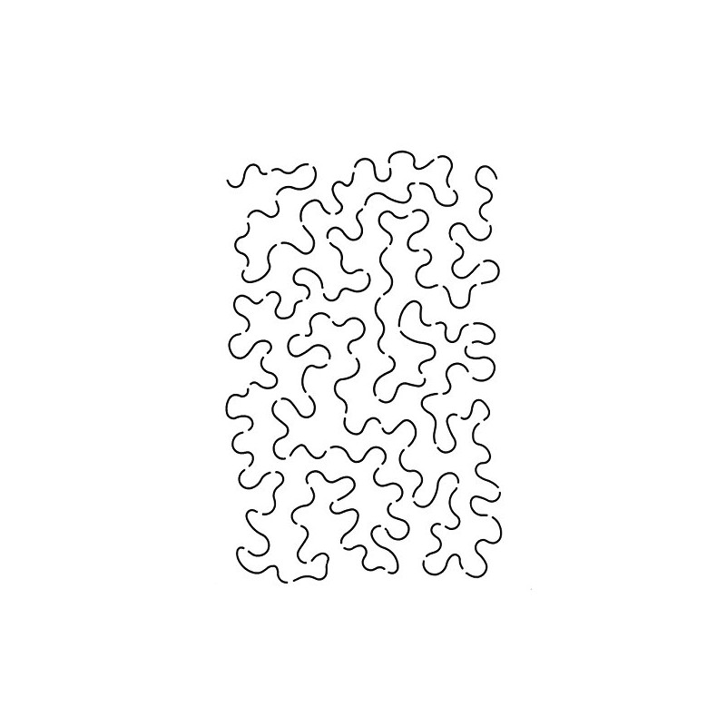 Stipple Design Quilting Stencil