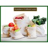 Potato Storage Bags for Pantry - Organic Cotton Potato Sacks
