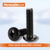 1/4-20 x 1/2" (1/2" to 2" Available) Pan Head Machine