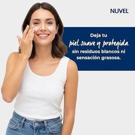 Nuvel Protector Solar Corporal y Facial FPS 50+ | Bloqueador Solar con Amplio Espectro UVA/UVB | Resistente al Agua, Rápida Absorción, No Graso, Sin Parabenos | Protector Solar para Todo Tipo de Piel | 120 ml