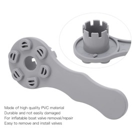 Air Valve Wrench 8 Tooth Screw Valve Wrench Air Valve Stem Repair Tool 8 Tooth Screw Valve Wrench for Canoes Inflatable Boats
