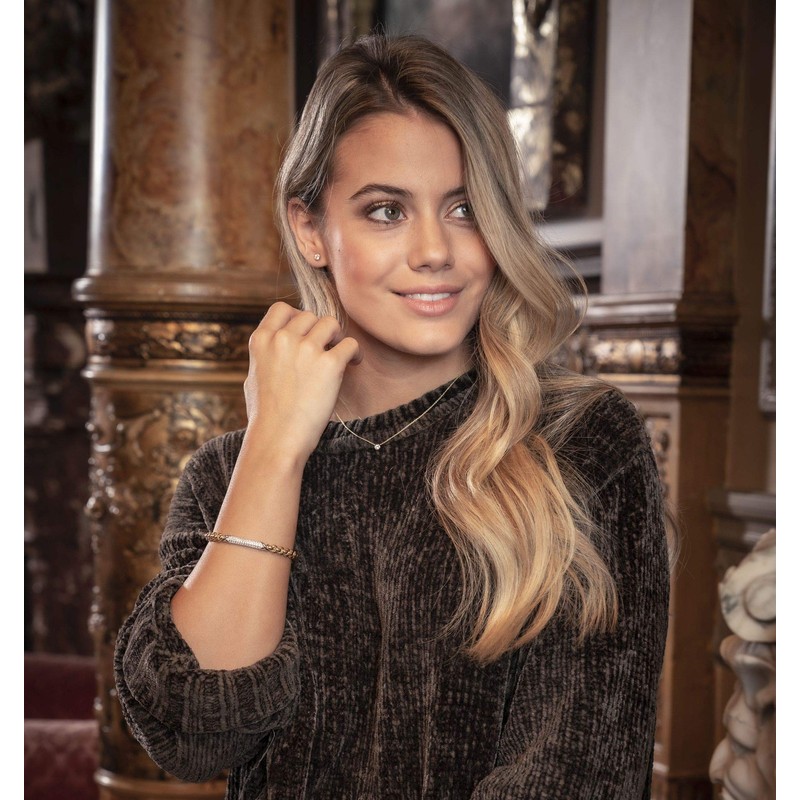 Orphelia Women Silver Bangle - ZA-7394