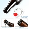 YEBODA 16 oz Amber Glass Beer Bottles for Home Brewing