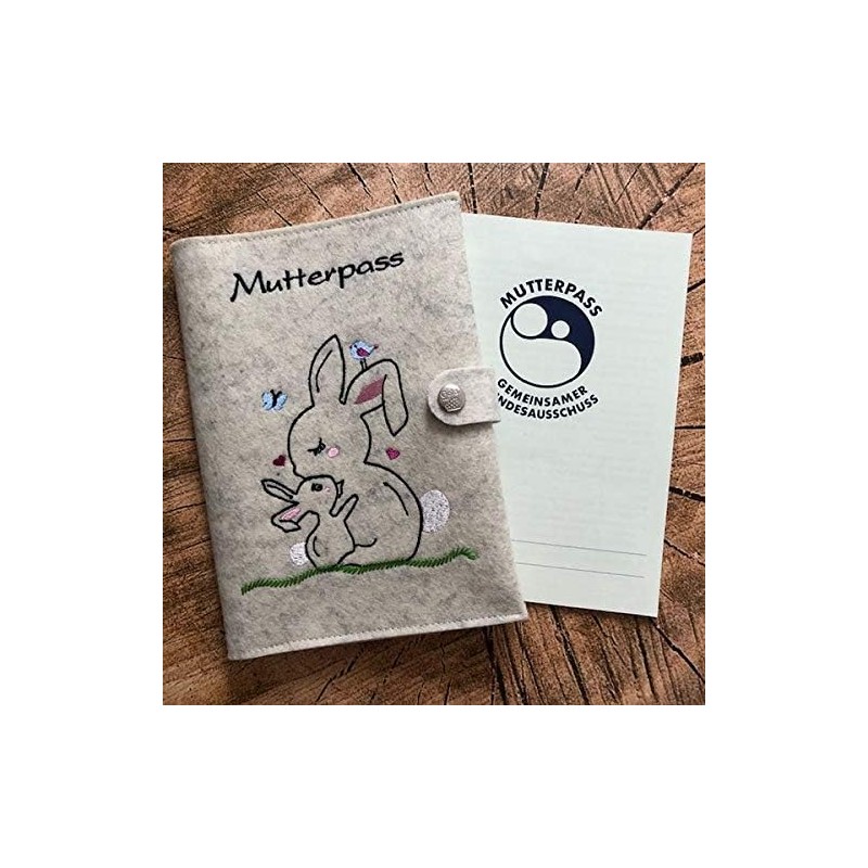 Goldi-Design Mutterlog Protective Cover for Maternity Log with Extra Compartments