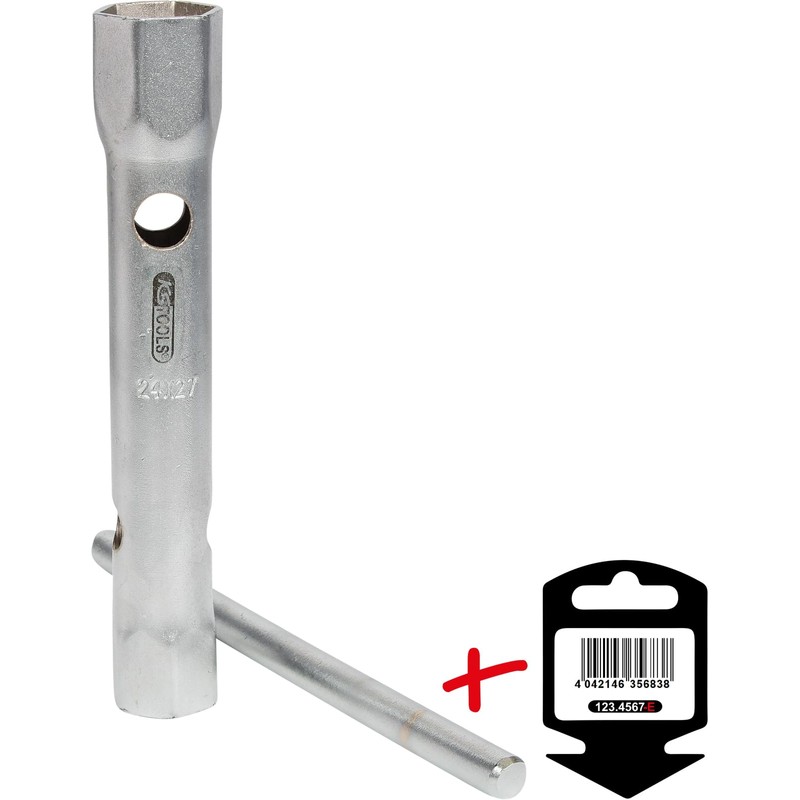 KS Tools 518.0879 E Tubular Box Spanner 24 x 27