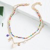 2 Pcs Seashell Necklaces for Women Boho Puka Shell Necklace