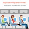 Airplane Footrest, Airplane Travel Accessories Travel Essentials, No Clashing Foot