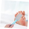 Mikinona 1pc Double Sided Foot Scrubber Ergonomic Callus Remover Tool