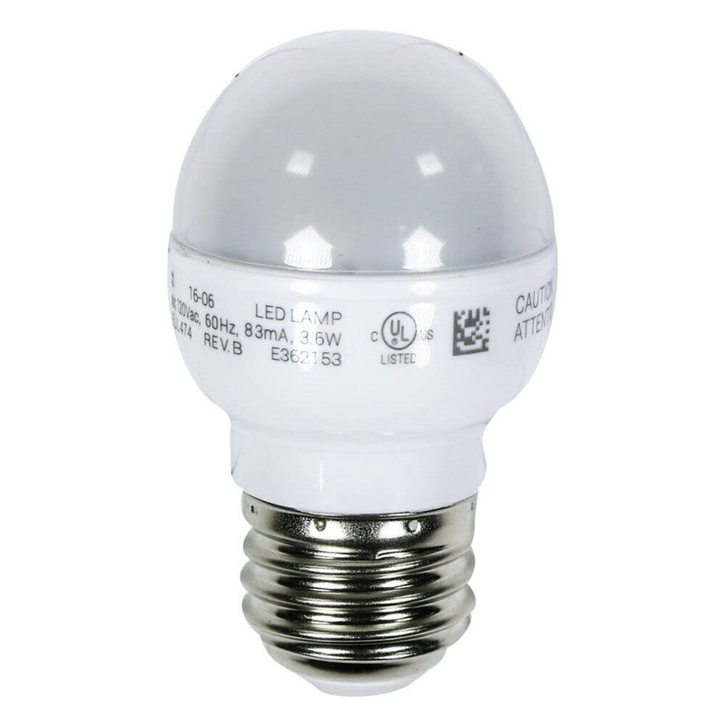 W11338583 for Whirlpool Maytag Kenmore KitchenAid Refrigerator Light Bulb W10565137