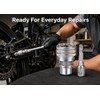 Universal Adjustable Socket Wrench for 10-19mm Fasteners - 2 Piece