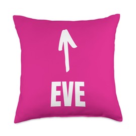 I'm Eve Couples Bible Adam and Eve Outfits And Biblical Throw Pillow