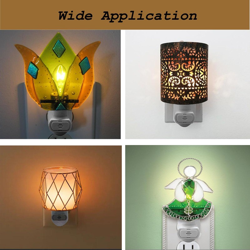 JNXQWE Auto On Sensor Plug in Night Light Module,Wall Light