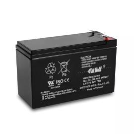 FirstPower CASIL 12v 7ah Sealed Lead Acid Battery - F1 Terminals - for ZB-12-7