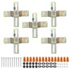 PATIKIL Light Fixture Mounting Bracket, 5set Ceiling Wall Light Crossbar