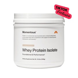 Momentous Whey Protein Isolate Powder - Various Limited-Edition Flavors | Grass-Fed:_Strawberry