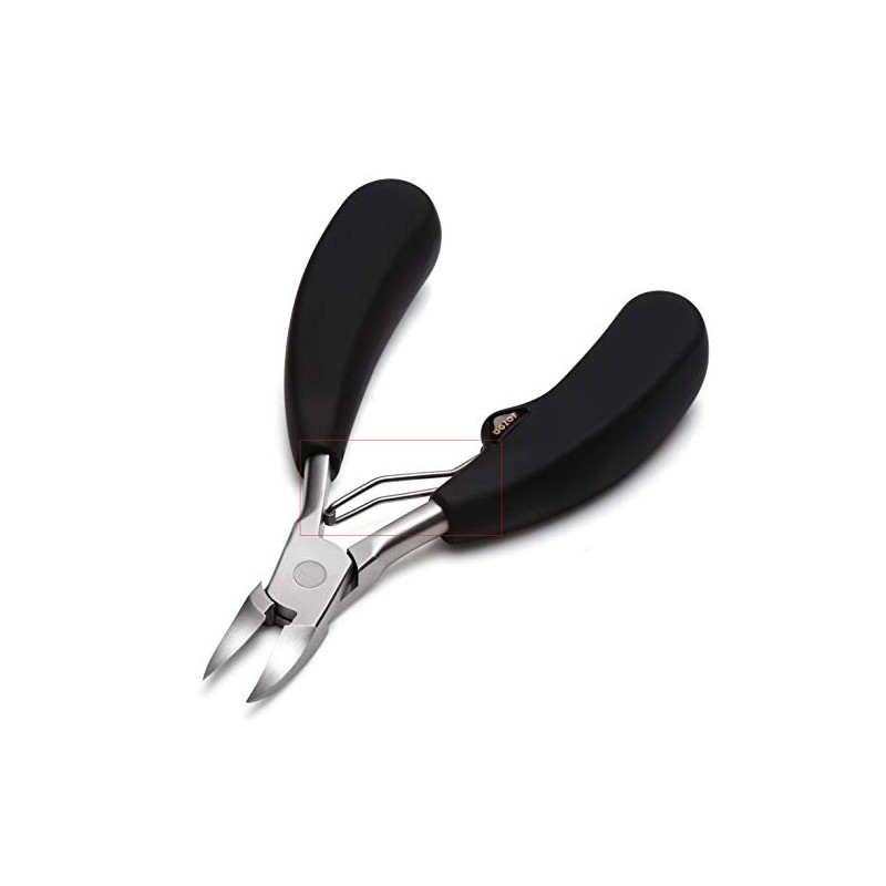 Bezox Precision Toenail Clippers - Trimmer for Thick or Ingrown