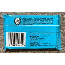 1991 Star Pics: The Soaps of ABC feat. All My Children - UNOPENED CELLO PACK