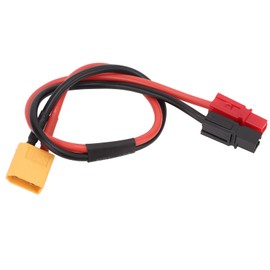 Jimdary XT60 to Anderson Adapter Cable, Stable Current Transmission XT60 Connector, Light Copper Silica Gel for BAFANG