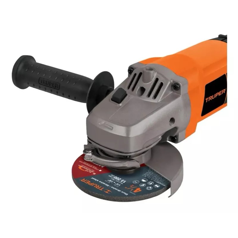 Truper Esmeriladora Angular 4 1/2'' 1300w 127v Truper Esma-4-1/2a10 Color