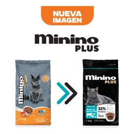 Alimento seco Minino Plus gato adulto 10kg
