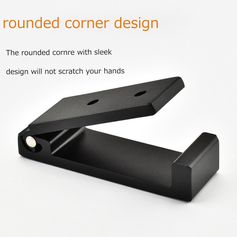 Cozyhouse Aluminum Alloy Clothes Hook Coat Rack Single Hook Foldable