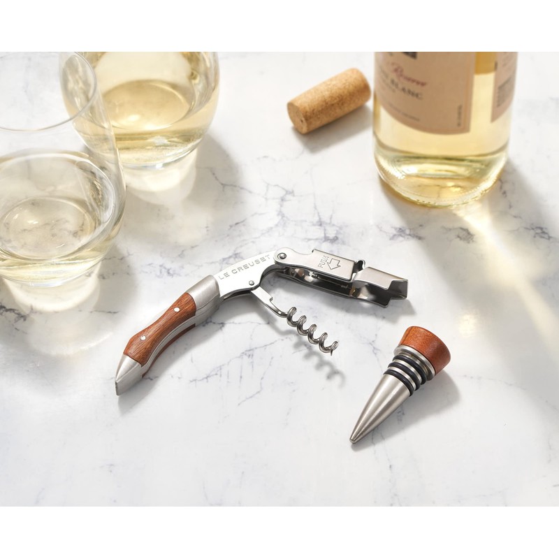 Le Creuset Waiter's Corkscrew and Stopper Gift Set, GS 190,