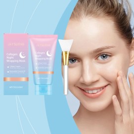 Mascarilla Facial De Colágeno Mascarilla Hidratante De Noche