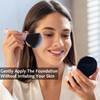 10 PcsTravel Makeup Brushes Mini Makeup Brushes Pink Makeup Brush