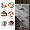 Lockable Storage Box with Lock with Lid Fabric Integrated PP