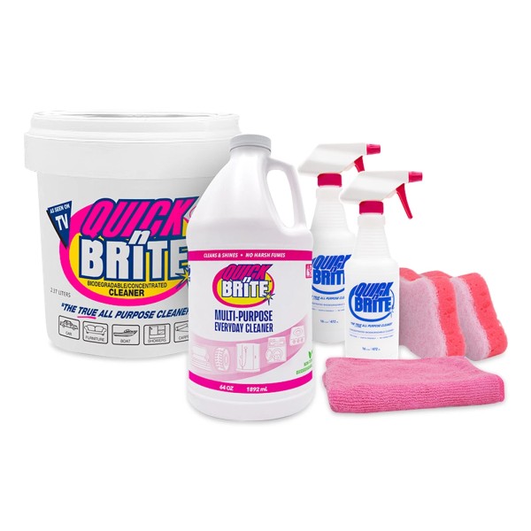 Quick ’n Brite 7pc Combo Kit - Miracle Cleaning Paste,