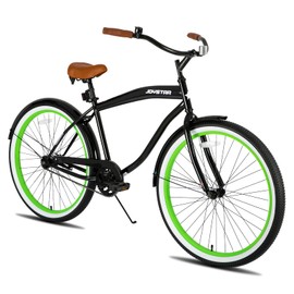 JOYSTAR 20 Inch Kids Beach Cruiser Bike with Coaster Brake for Ages 5-9 Years Old Girls and Boys Single Speed Kids Bike Black