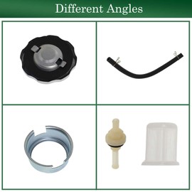 Autoparts GX340 Fuel Gas Tank Replacement for Honda GX390 GX240 GX270 with Cap Joint Filter 11HP 13HP Engine