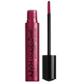 NYX PROFESSIONAL MAKEUP Liquid Suede Metallic Matte Lipstick - Pure Society