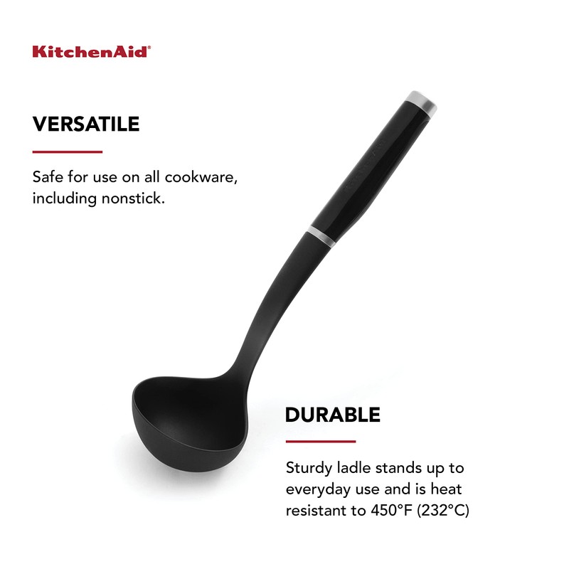 KitchenAid KE006OHOBA Classic Nylon Ladle