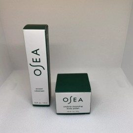 OCEAN Osea Ocean Cleanser  0.6oz./18ml  & Undaria Cleansing Body Polish 1 oz./30g