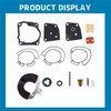 Silscvtt 6 Pack Carburetor Repair Kit Replacement for Johnson Evinrude