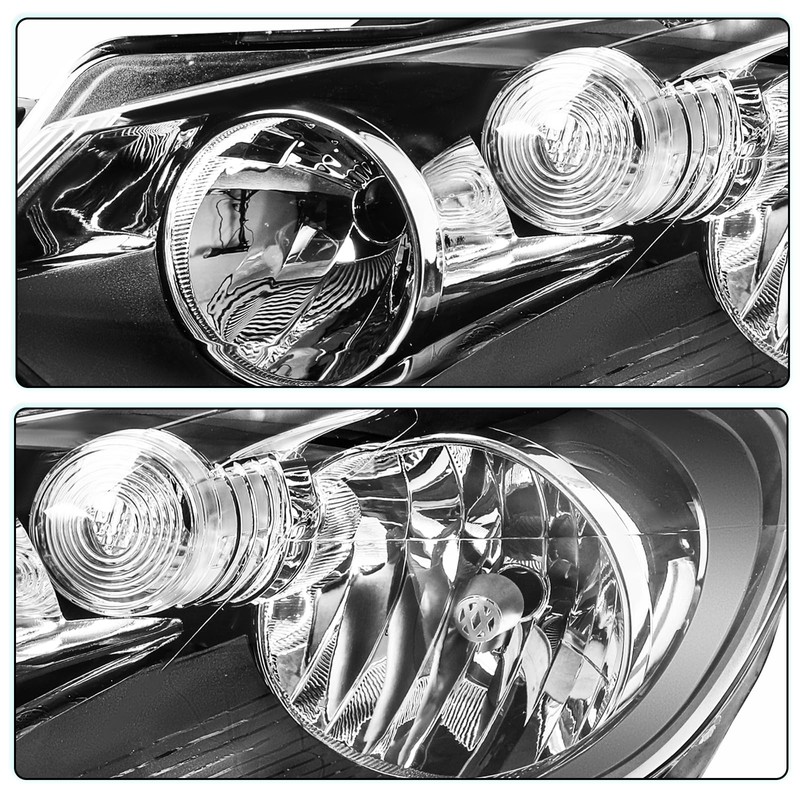 TUSDAR Fits for 2010-2014 Volkswagen Golf/Jetta Sportwagen/GTI MK6 Headlight Assembly