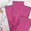 Glick Four Sheets of Bright Pink Tissue Paper, Each Sheet