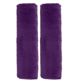 sourcing map 2pcs Car Seat Belt Pad Soft Fiber Seatbelt Shoulder Strap Covers Comfortable Driving Cushion Universal Car Accessories for Car, Purple