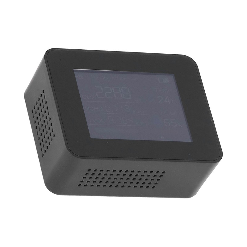 Portable Carbon Dioxide Detector USB Charging Temperature and Humidity Tester