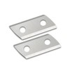 2 Pairs Garden Shredder Cutting Blade Replacement for Einhell GH-KS